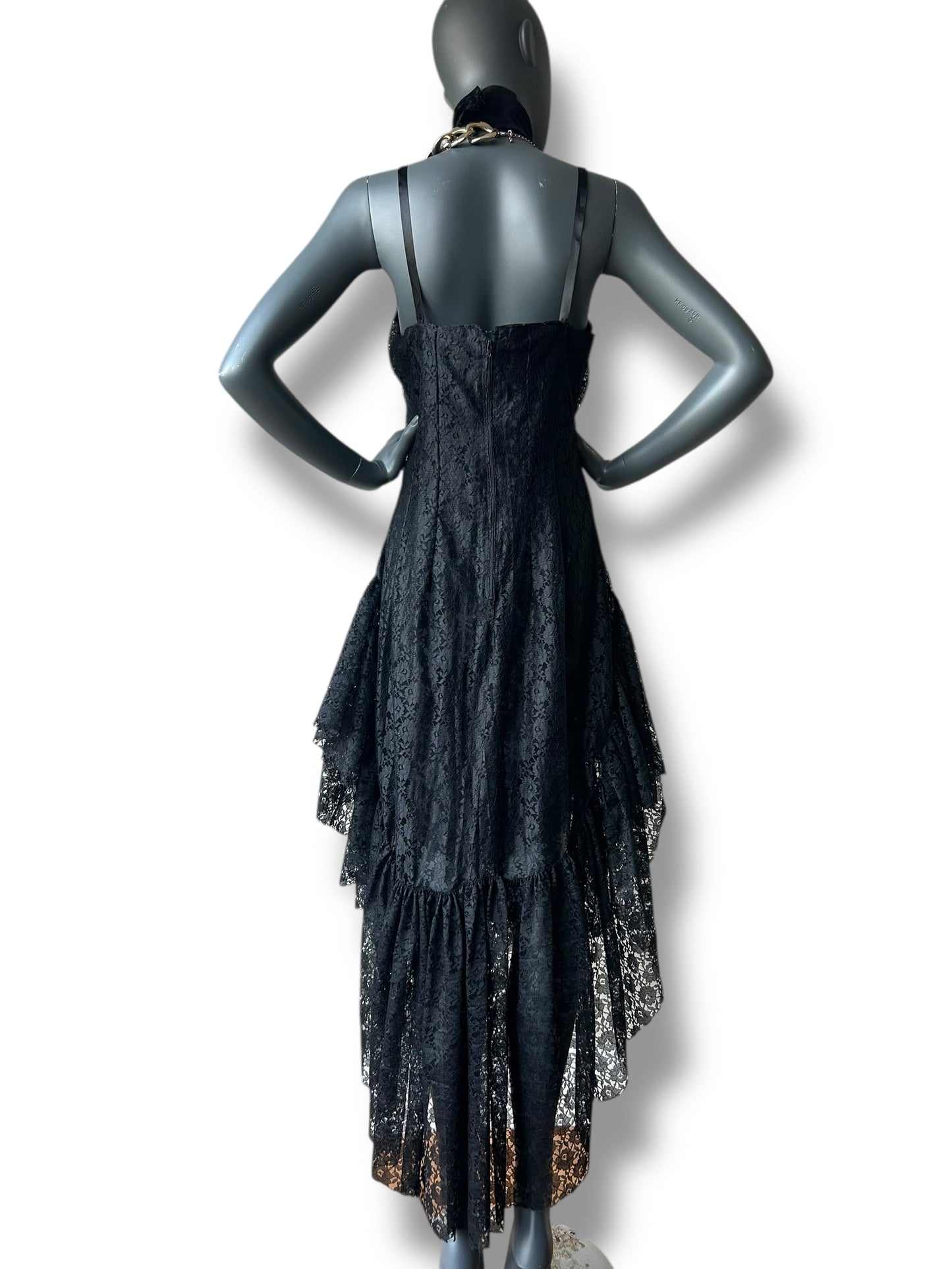 Vintage 1980s Lace Dress