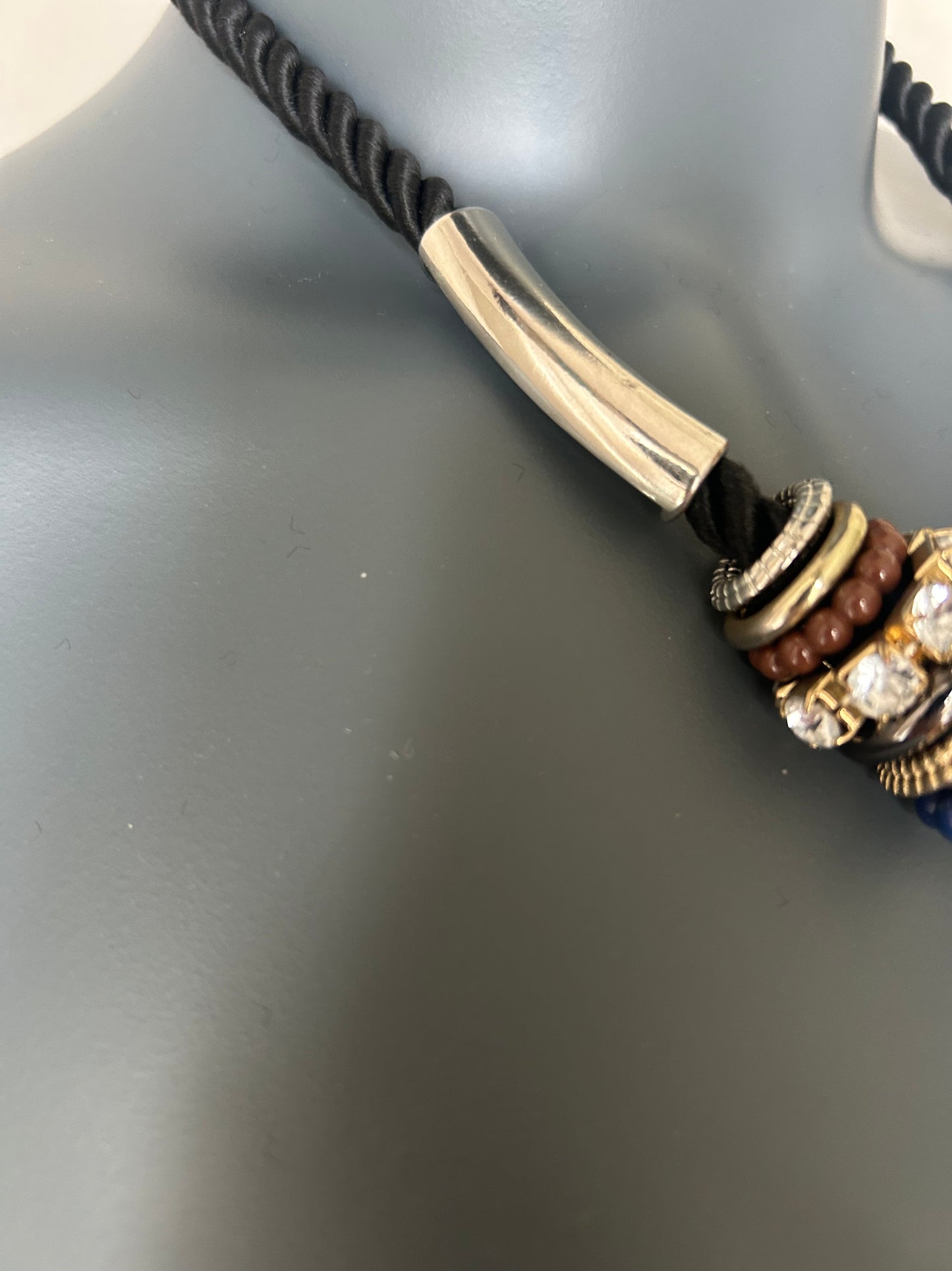 Vintage 1980s BOHOStatement Tassel Necklace