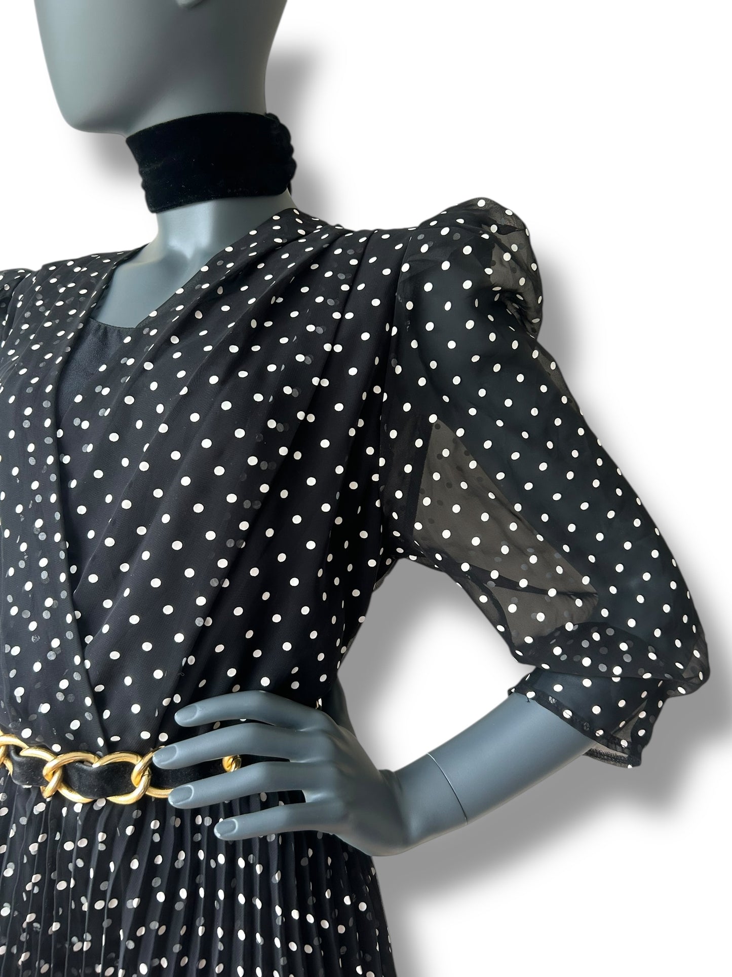 Vintage 1980s Overdress Redefined Statement cocktail dress