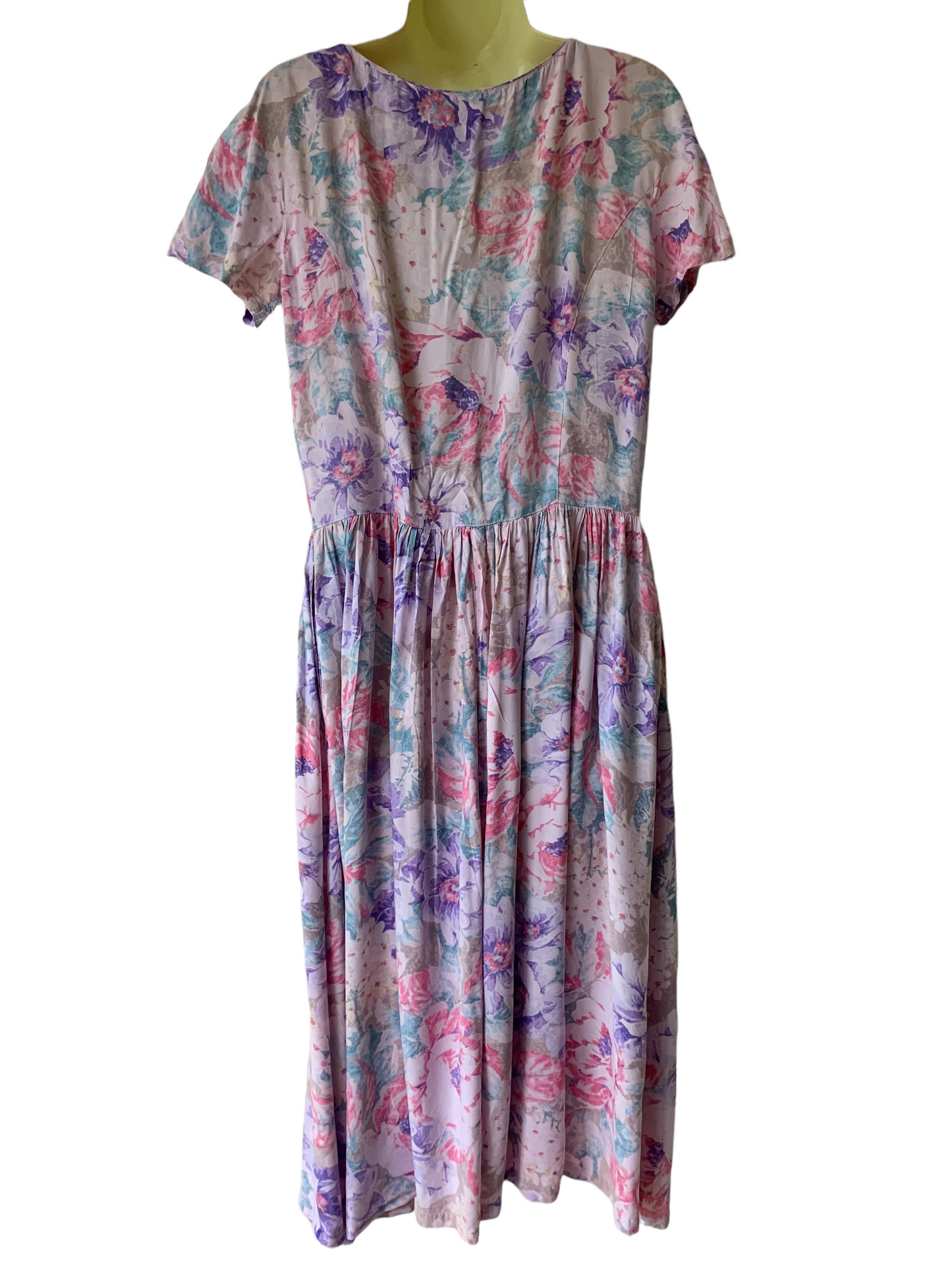 Vintage 1980s Cotton Summer Dress