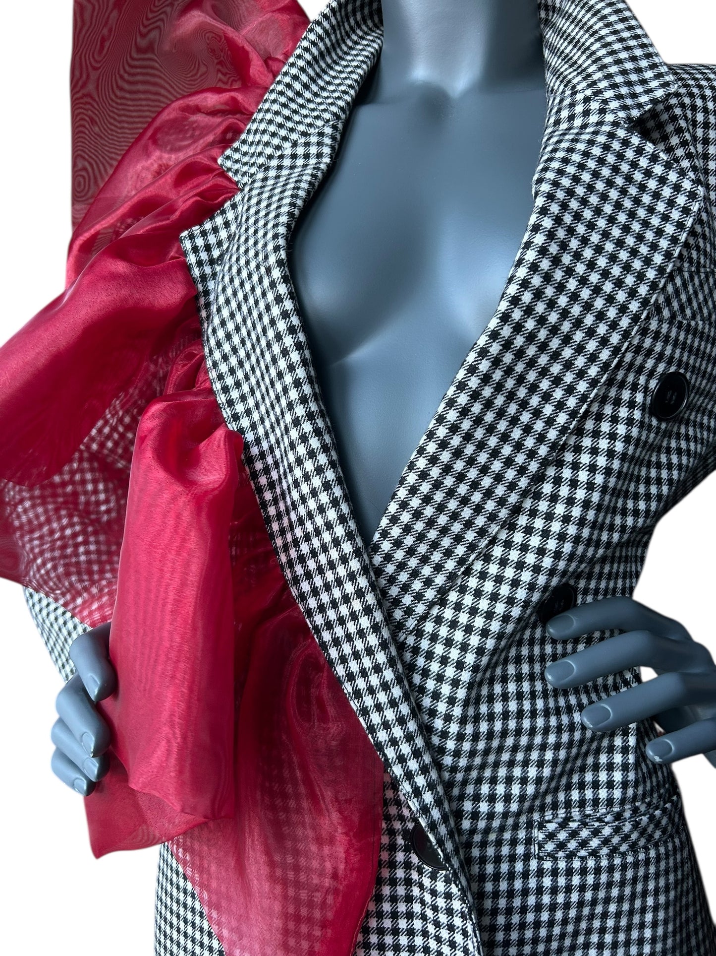 Overdress Vintage Redefined Organza Frill Blazer