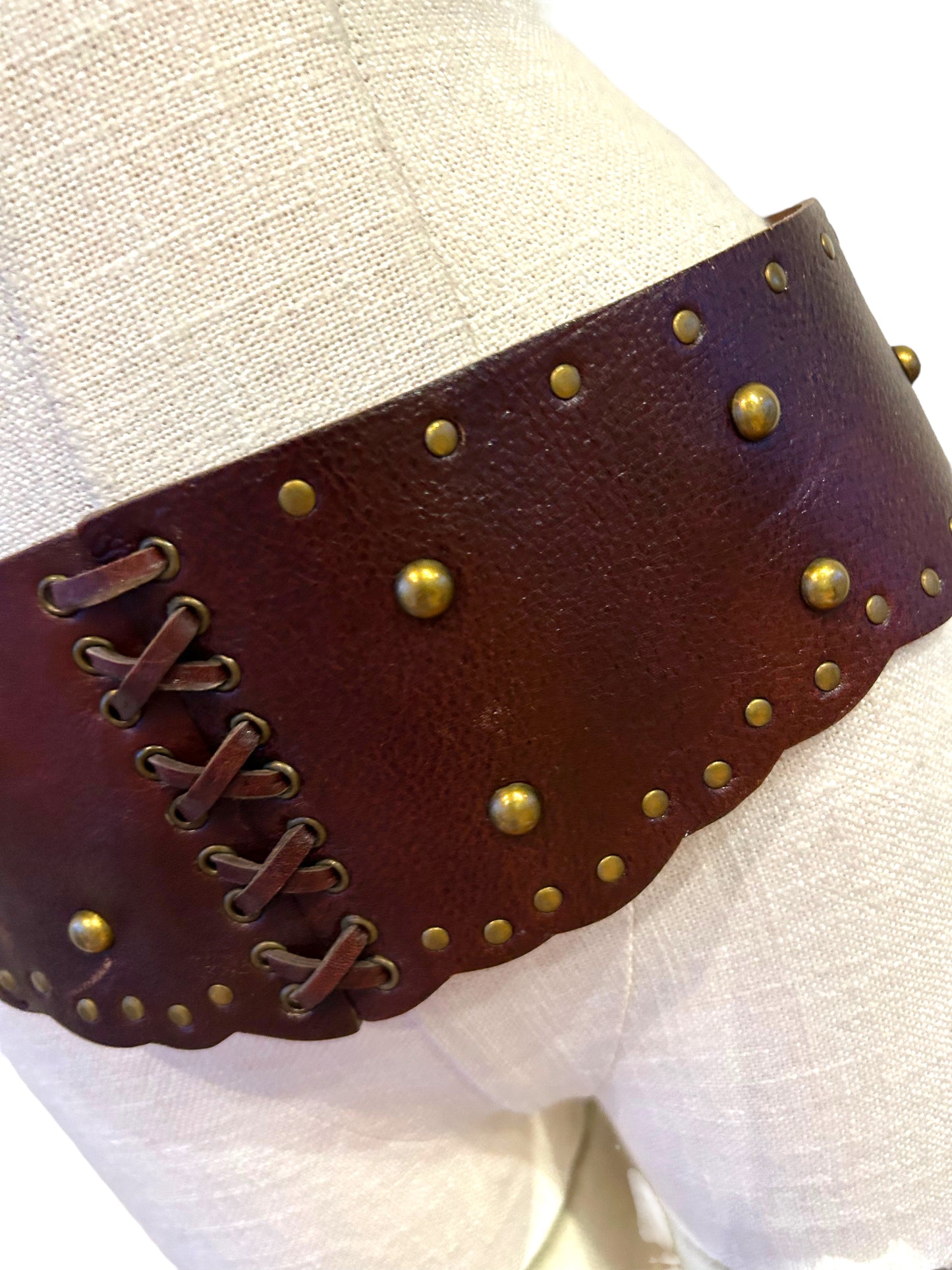 Vintage 1980s Western Statement Belt