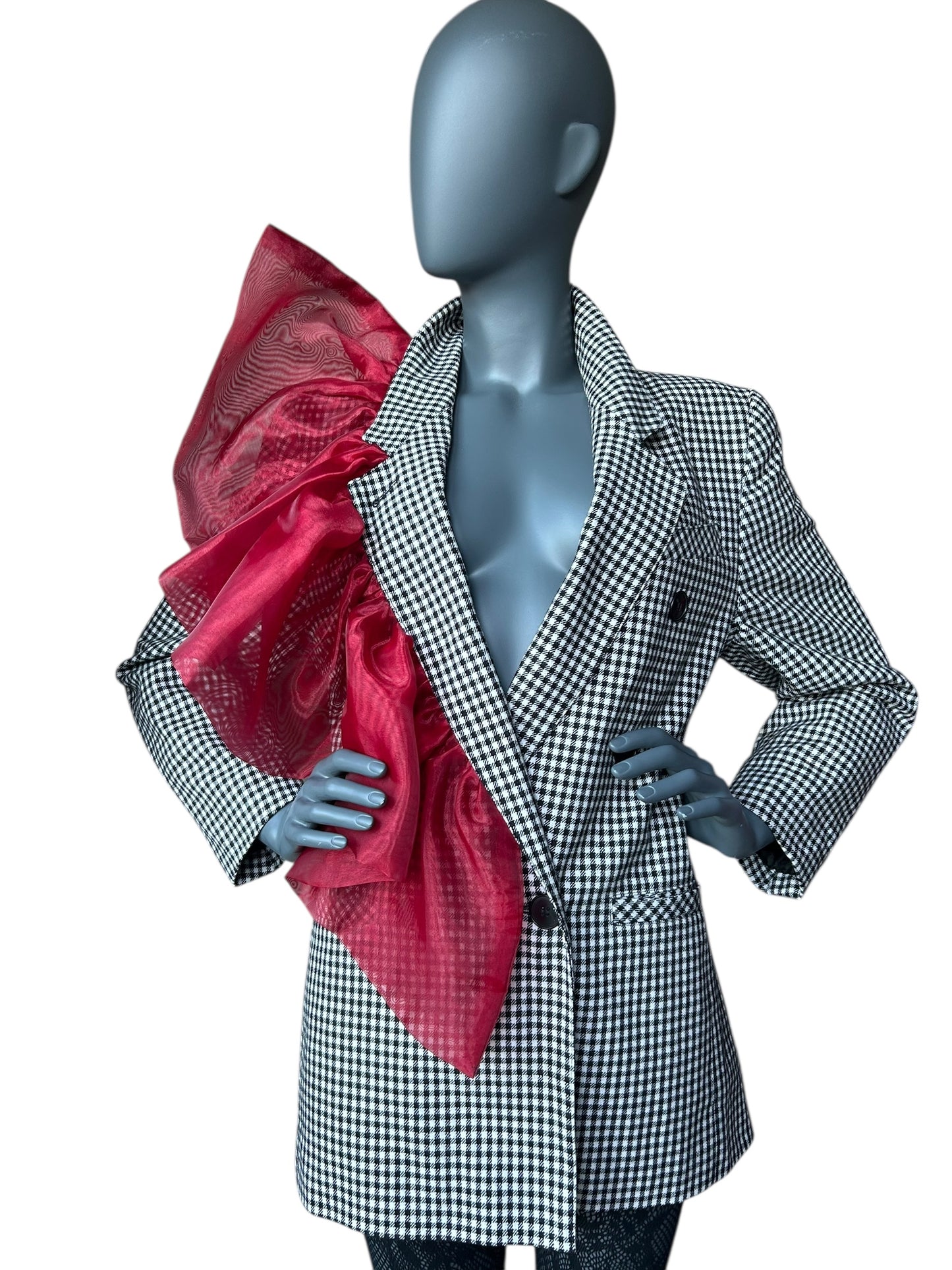 Overdress Vintage Redefined Organza Frill Blazer