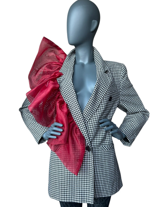 Overdress Vintage Redefined Organza Frill Blazer