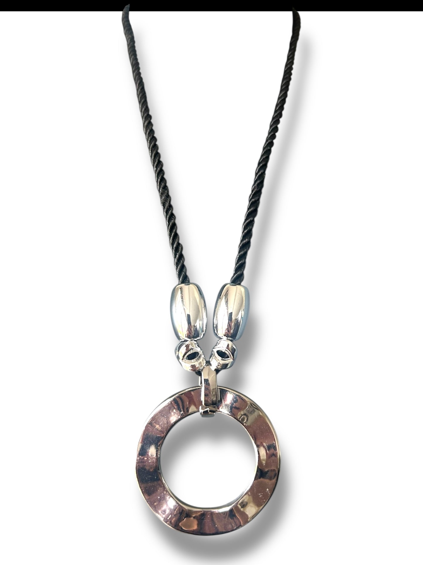 Vintage 1980s Cord Statement Necklace