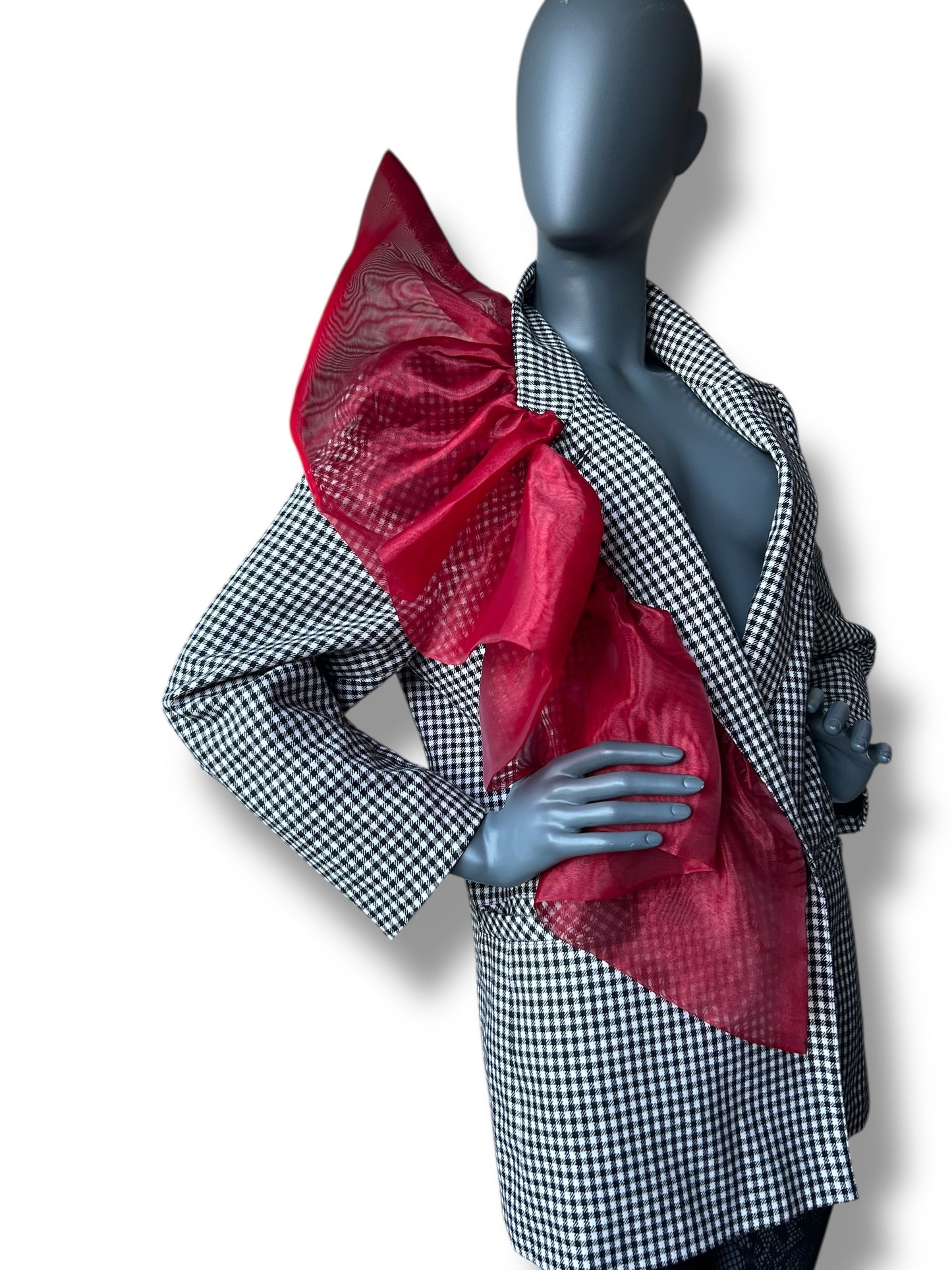 Overdress Vintage Redefined Organza Frill Blazer