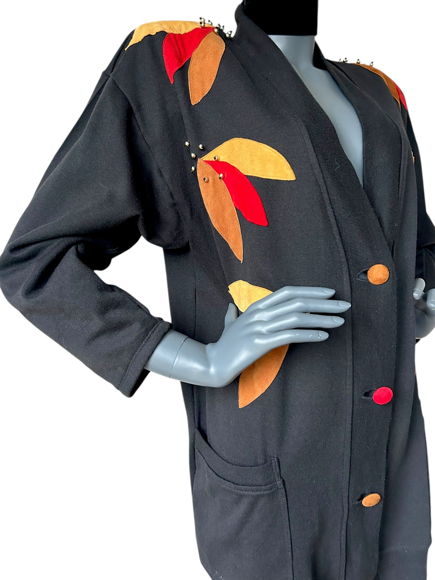 Vintage 1980s Statement Bolero Style Jacket no