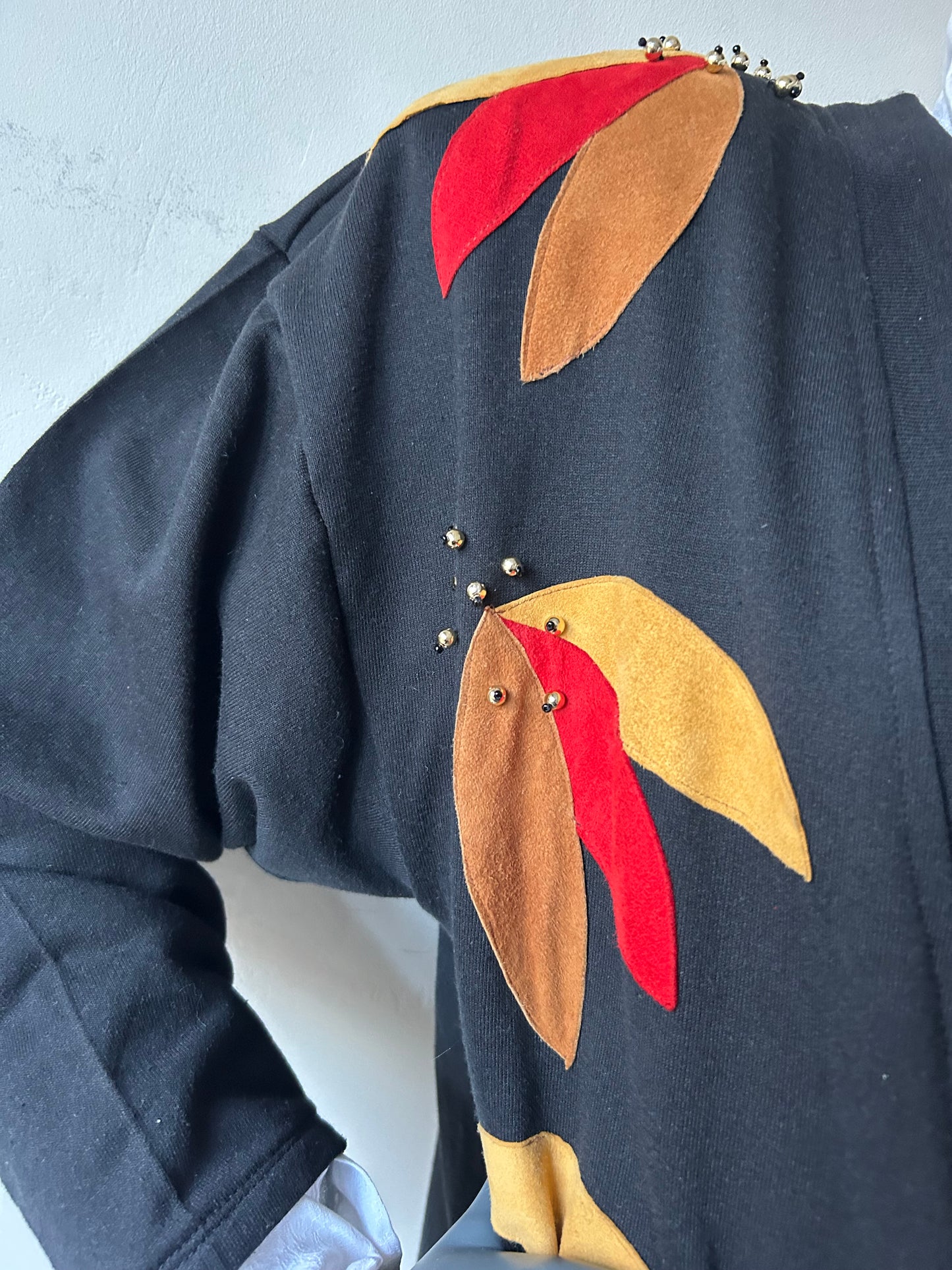 Vintage 1980s Statement Bolero Style Jacket no