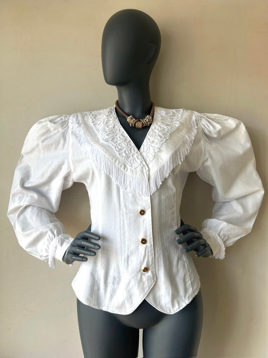 Vintage 80s Western Statement Shirt
