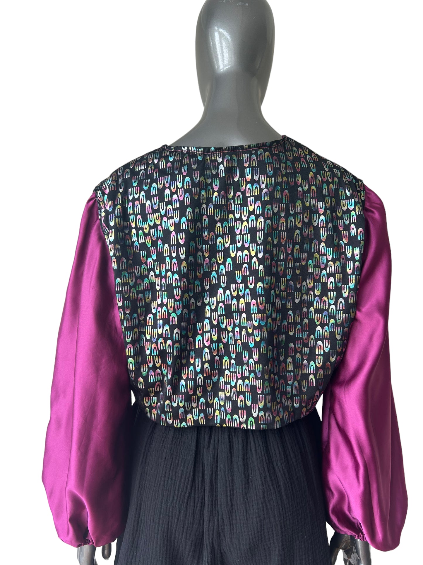 Vintage 1980s New Wave Bolero and lurex two piece