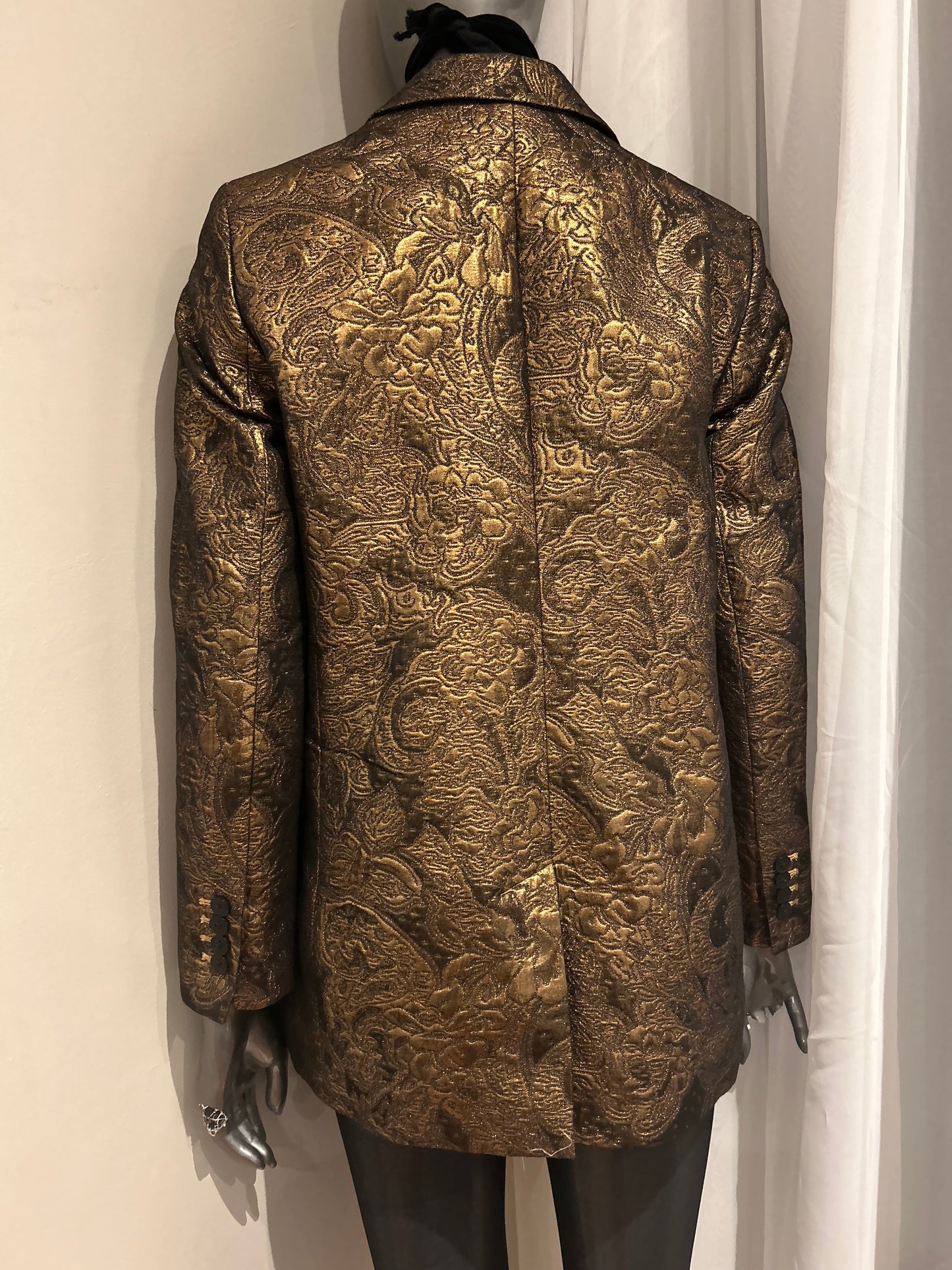 1980s Couture Rose Gold Jacket