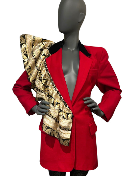 Overdress Vintage Redefined Couture Frill Blazer