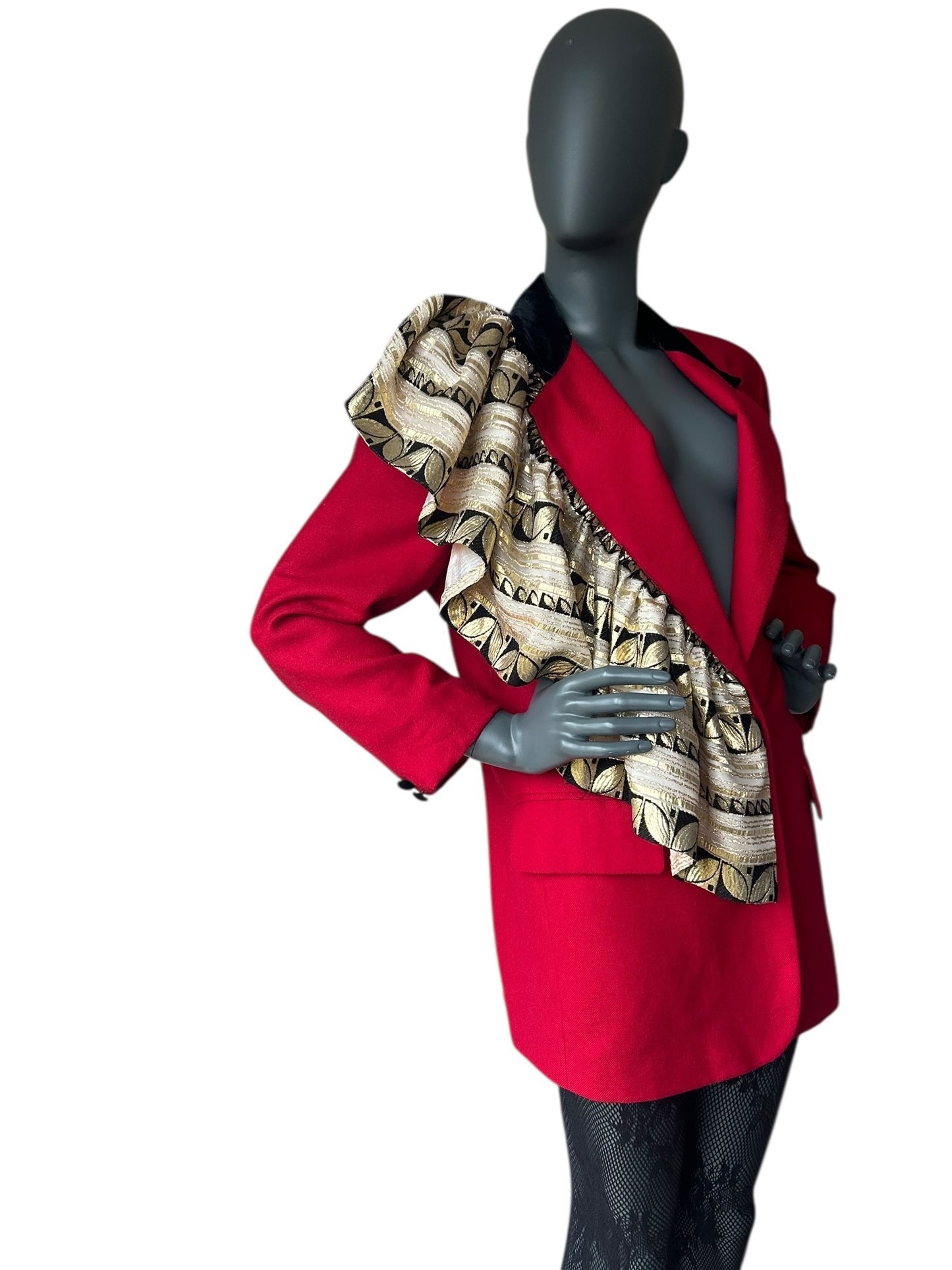 Overdress Vintage Redefined Couture Frill Blazer