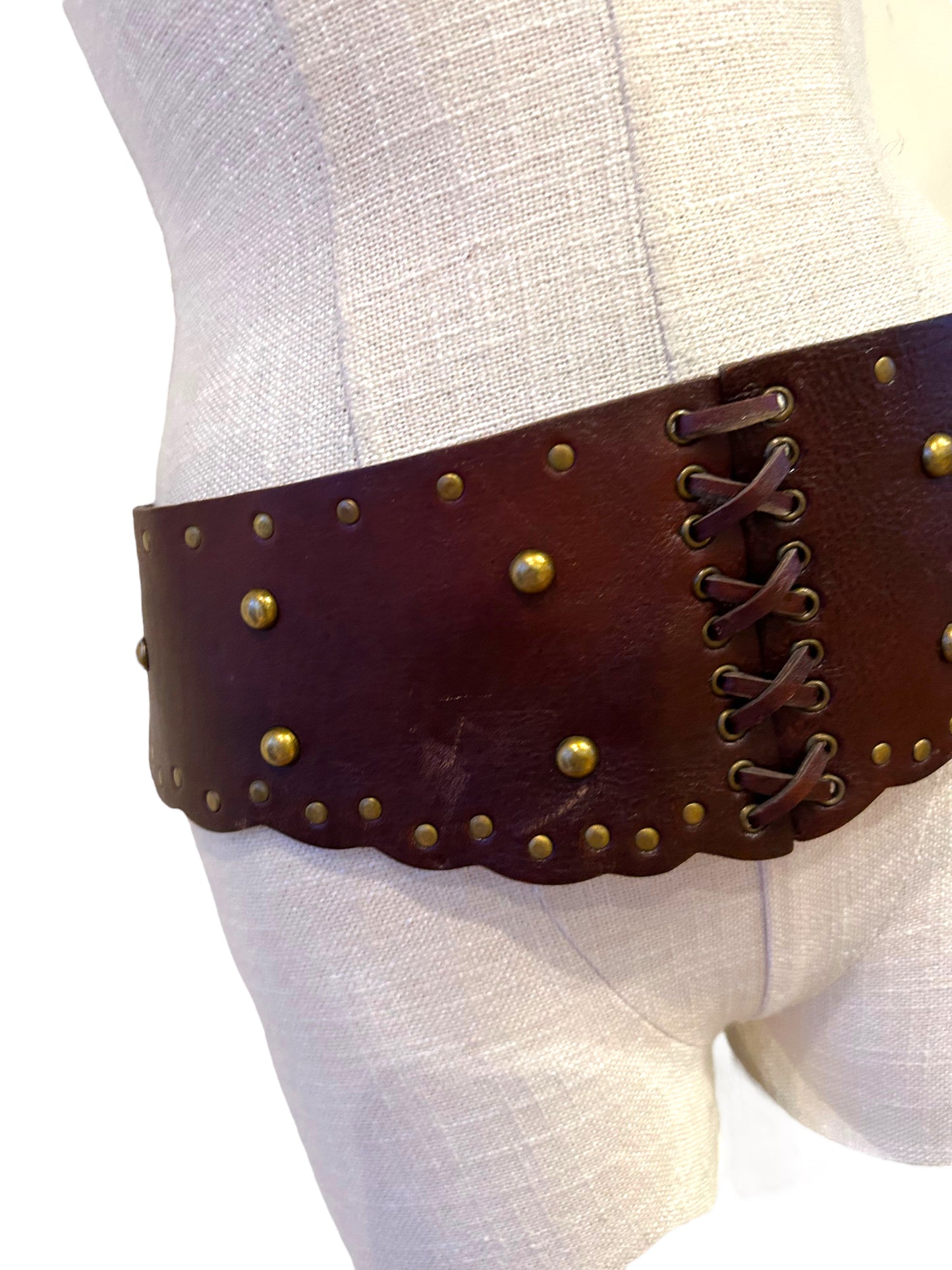 Vintage 1980s Western Statement Belt