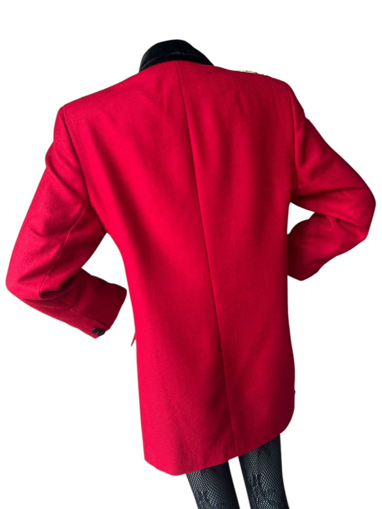 Overdress Vintage Redefined Couture Frill Blazer