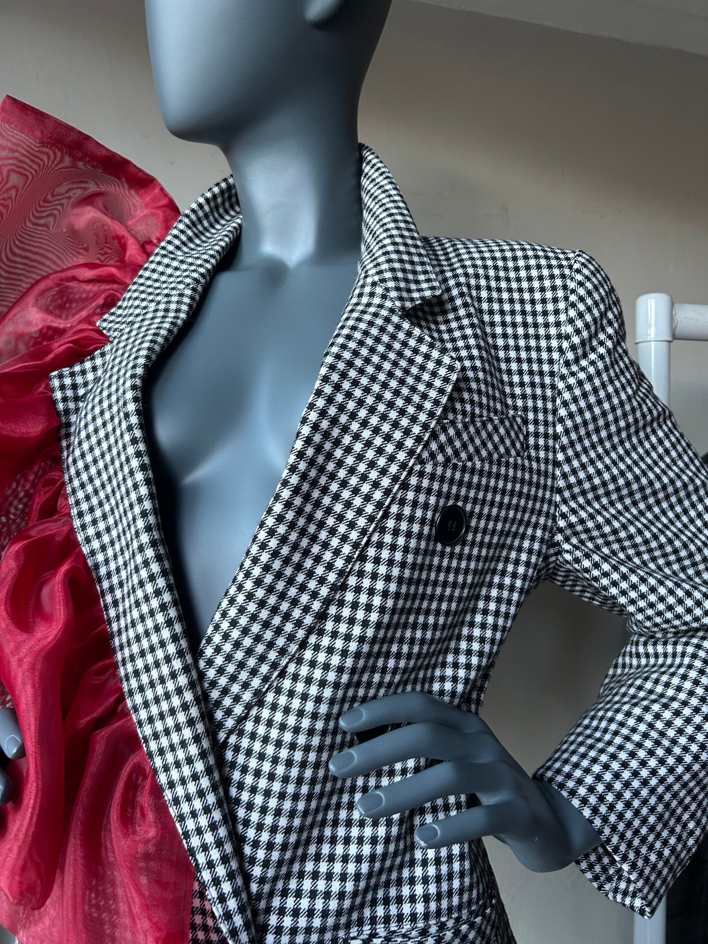 Overdress Vintage Redefined Organza Frill Blazer