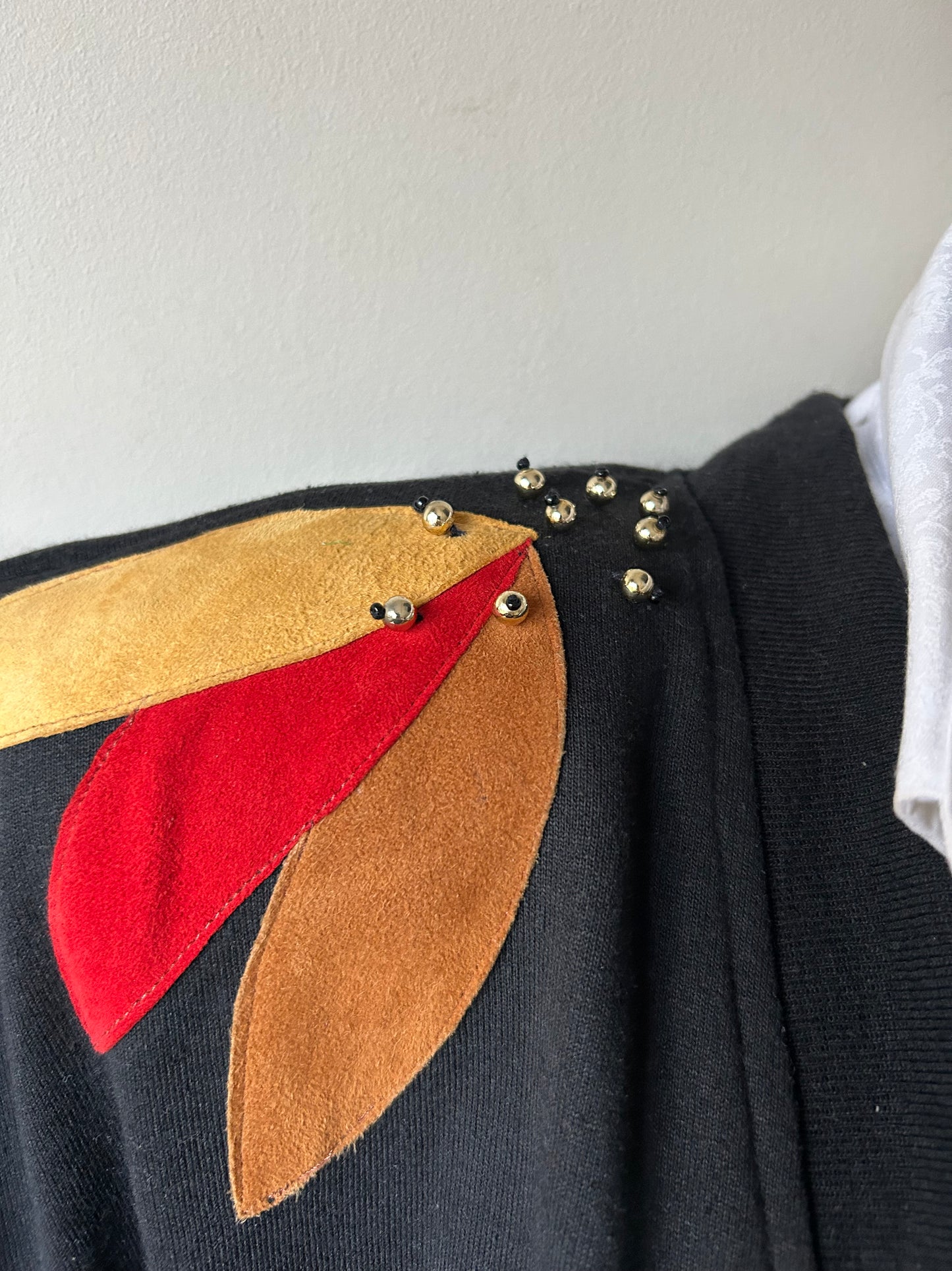 Vintage 1980s Statement Bolero Style Jacket no