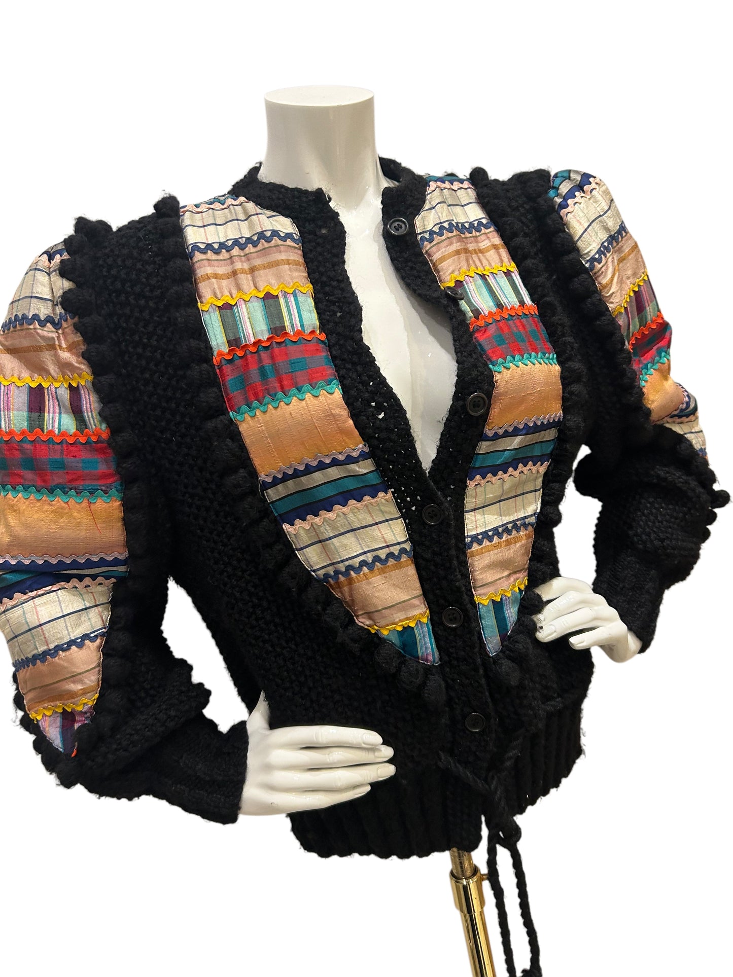 Vintage Aztec Multicolored Cardigan