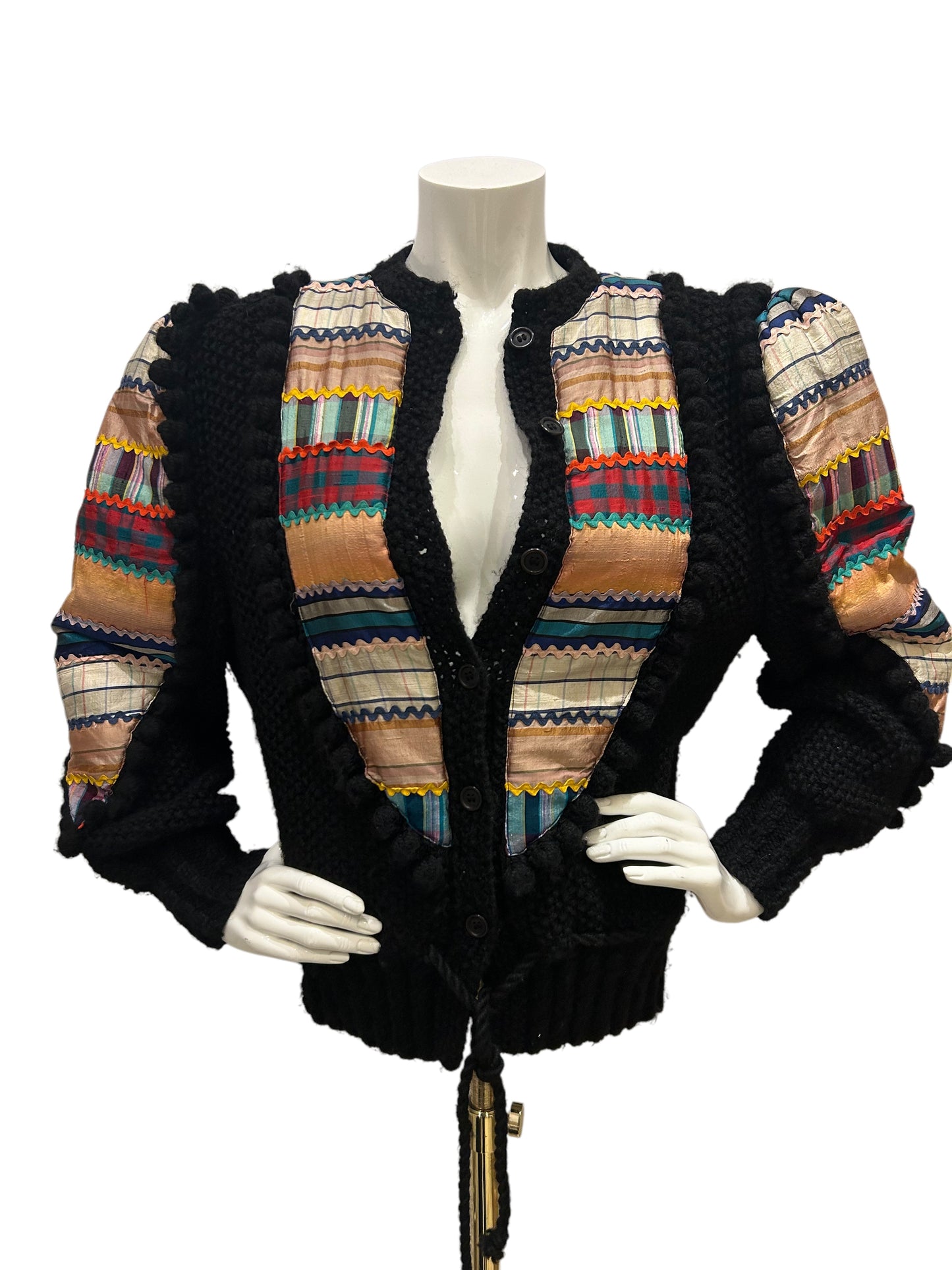 Vintage Aztec Multicolored Cardigan