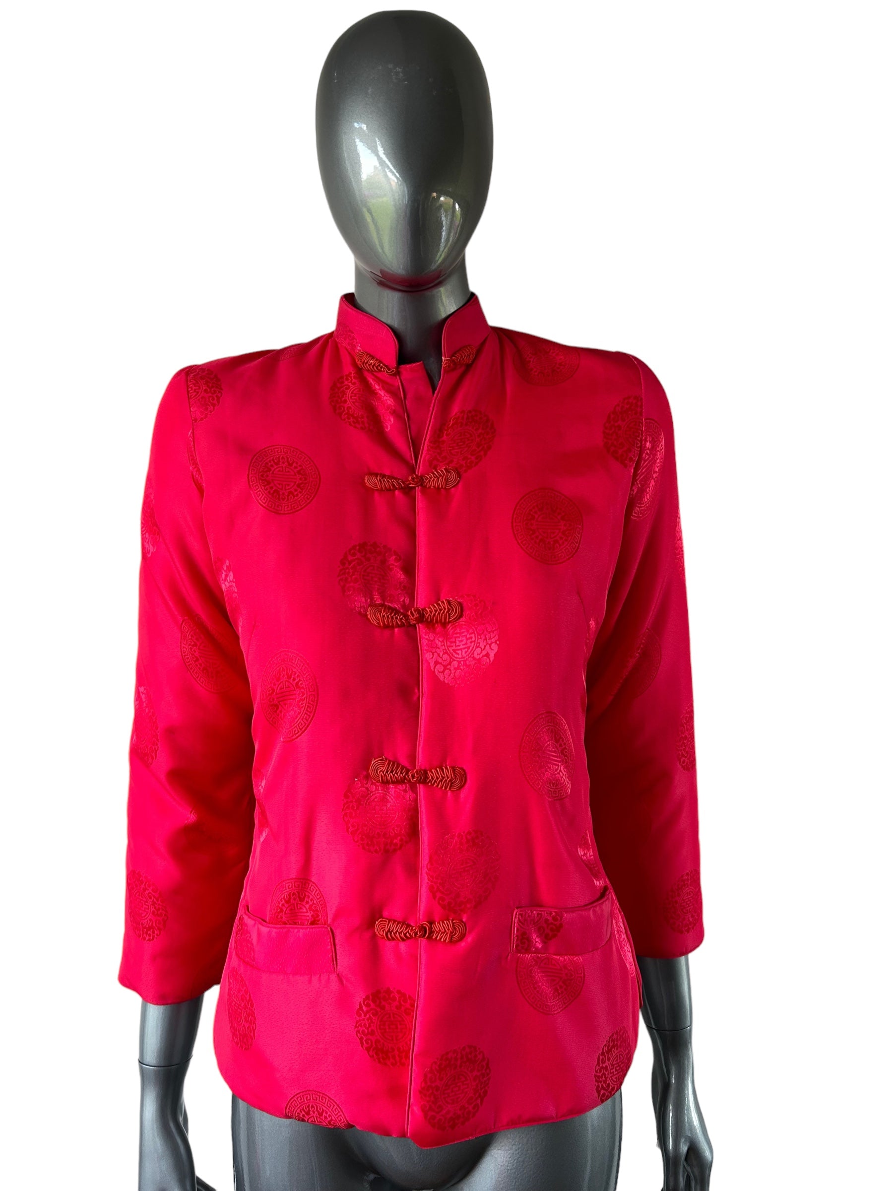 Ladies chinese clearance silk jackets uk