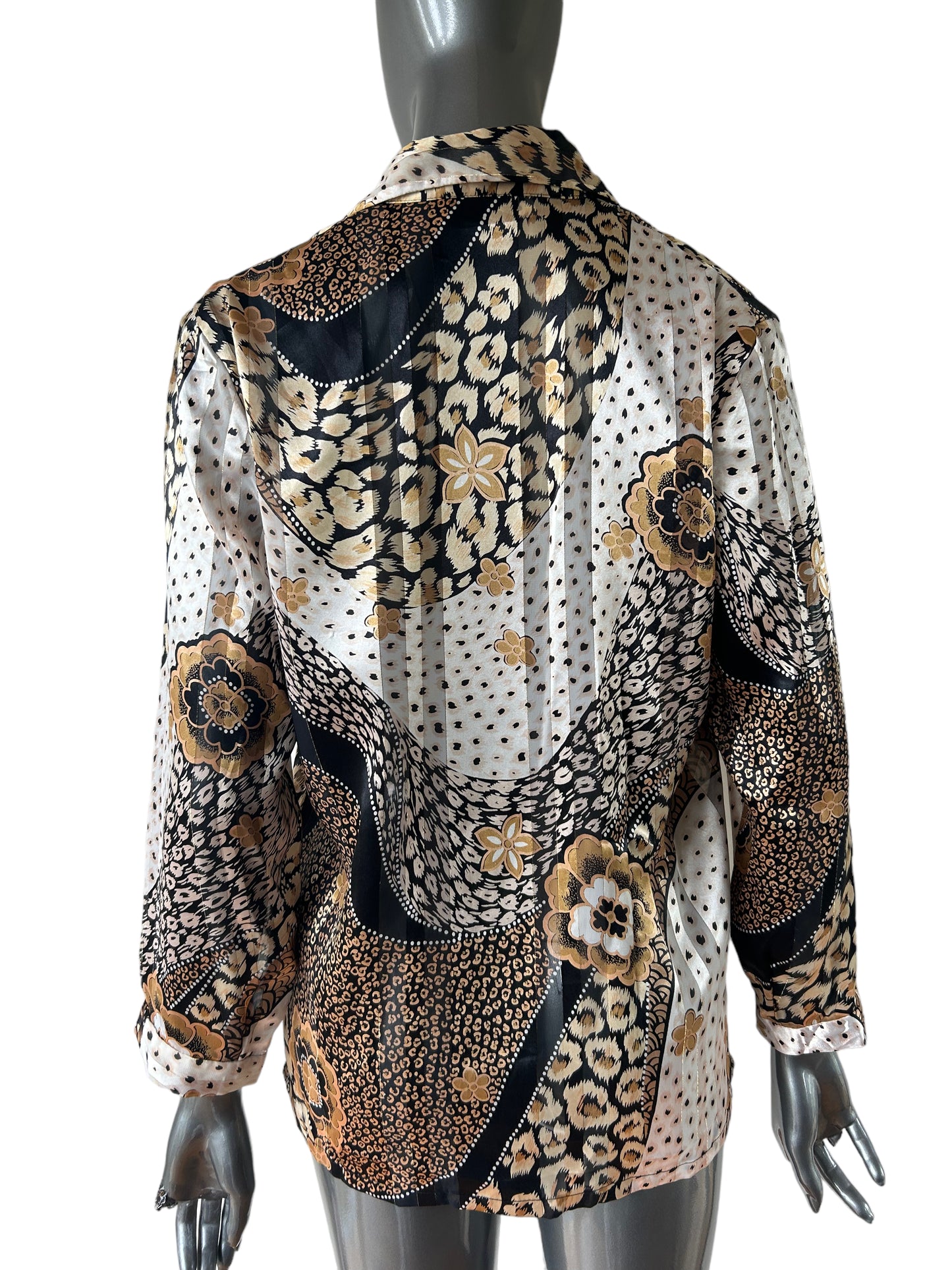 Leopard Abstract Blouse