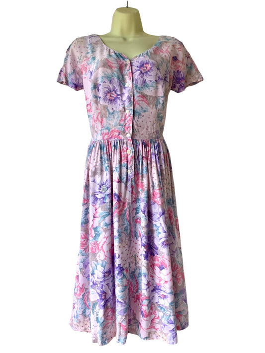 Vintage 1980s Cotton Summer Dress